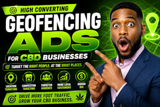 setup high converting geofencing ads for cbd businesses location targeting cbd