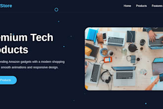 professional web UI design and frontend development