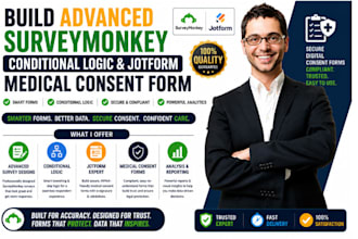 build advanced surveymonkey conditional logic jotform medical consent form