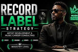 provide record label strategy and artist development consulting