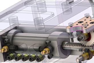 design plastic injection mold, rubber part, 3d printing, and metal casting
