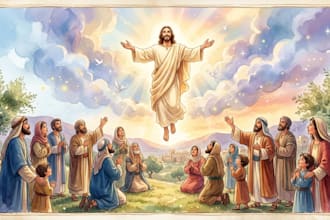 design christian book illustrations, bible storybook art and bible themed