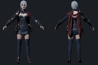 3d human torso,cc4 facial avatar character,modular 3d heavy armor, ue5,cloth rig