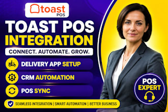 toast pos integration, delivery app setup, CRM automation, pos sync