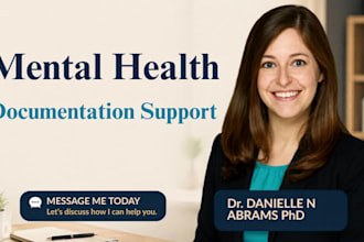 provide compassionate mental health documentation support