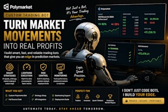 develop an automated polymarket quant trading bot