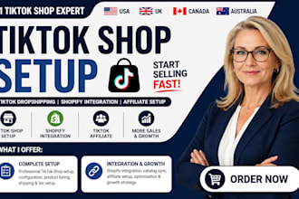 setup tiktok shop tiktok dropshipping shopify tiktok shop affiliate product
