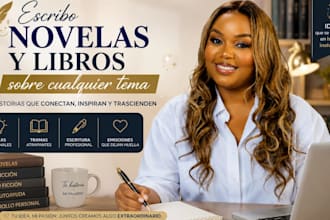 escribo novelas y libros electrónicos sobre cualquier tema