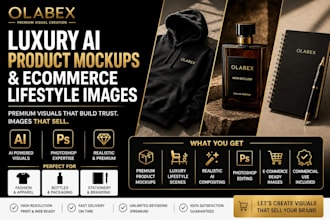 create realistic ai product mockup, tshirt mockup, 3d product mockup design