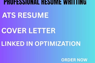 craft a professional resume, cover letter and linked in
