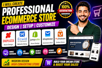 create shoplazza ecwid jumbseller shopbase mydukaan product website store design