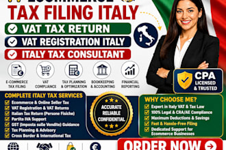 do ecommerce tax filing italy vat tax return vat registration tax consultant cpa