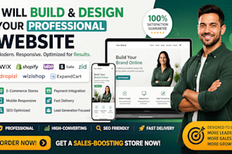build expandcart zammit wuilt salla zid dropizi wizishop website store design