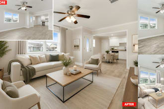 revamp your home with virtual staging, virtual renovation within 24 hours