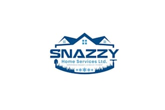 design minimalist home services company logo