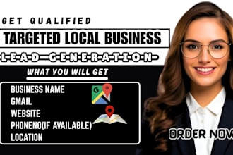 provide targeted local business leads from google maps
