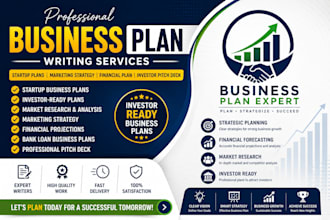 write a business plan startup, marketing financial plan