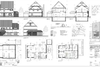 do structural calculation, UK building regulation drawing, planning permission