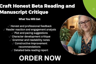 craft honest beta reading and manuscript critique
