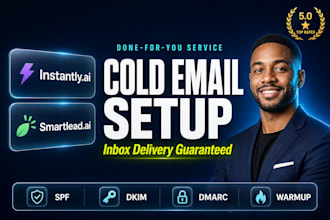 cold email outreach with instantly ai and smartlead for high deliverability