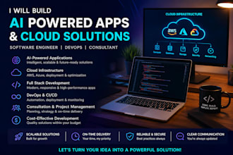 build scalable ai apps and websites with cloud deployment support