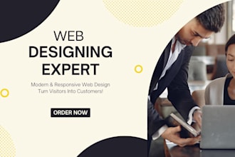 redesign or build wordpress website with elementor