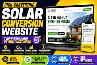 solar website solar landing page solar calculator solar panel wesite energy site