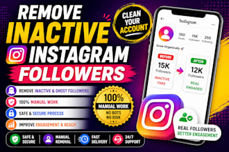 remove inactive instagram followers manually
