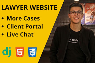 do SEO optimized lawyer, attorney, law firm website low cost