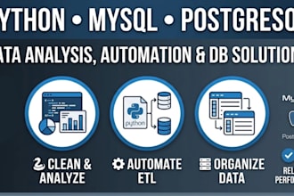 do python data analysis and sql queries