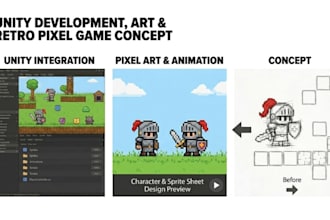 build 2d unity game development 2d retro game 2d unity pixel game unity 2d game