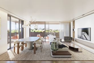 render highend 3d photomontages for real estate,house interior visual,bhk design