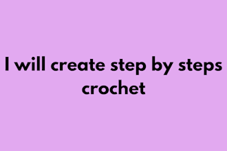 do amigurumi step by step pattern