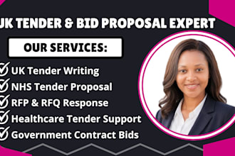 do UK nhs tender writing government contracts bid proposal rfp rfq itt response