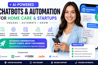 ai agents ai chatbots ai website ai software automation for home care startups