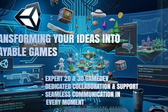 develop a unity 3d game