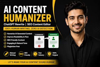 humanize ai content, rewrite chatgpt text, and make it sound human