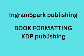 publish your book on ingramspark professionally
