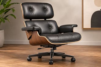 create 3d ergonomic office product accessories, 3d design for office chair