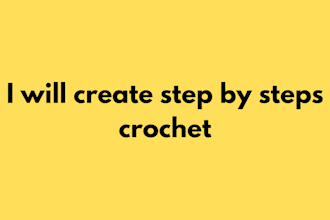 do step by step amigurumi crochet