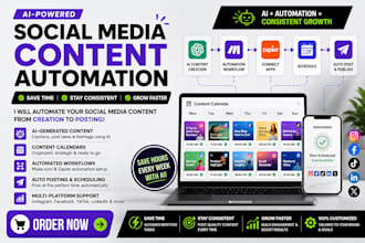 automate your social media content