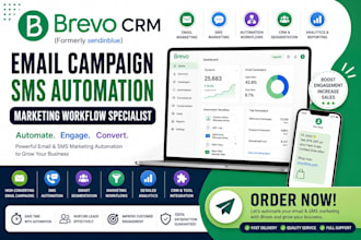 do brevo CRM email campaign SMS automation marketing