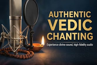 record pure sanskrit chanting audio