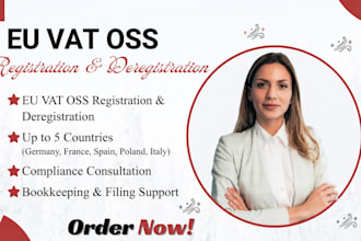 handle eu vat oss registration and deregistration for spain, germany and france