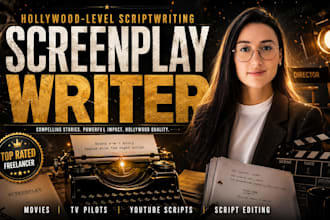 write movie script, featured film, screenplay scriptwriter, film script editor