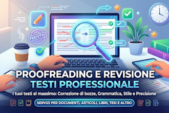 proofreading correzione bozze e ortografia