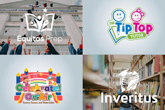 design a professional school, college, and university logo