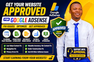 fix google adsense issues and get your website approved