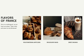 cake store cake website cake landing page