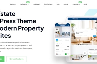 customize houzez, homey, homepress, wp residence idx mls real estate website